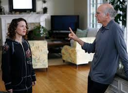 Susie Essman and Larry David in Curb 