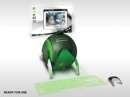 E-ball Tiny Round Futuristic - via Daymix