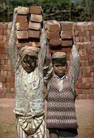   Child   laborers and prostitutes exist    