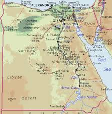 Map of Egypt