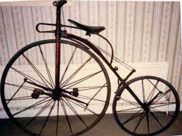      the  Ariel   high wheeler bicycle