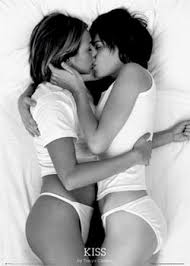 lesbian kiss
