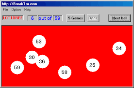 Example, pick any amount of numbers 