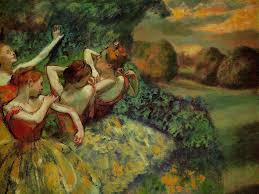 Dancers, 1899, Edgar Degas - via Daymix