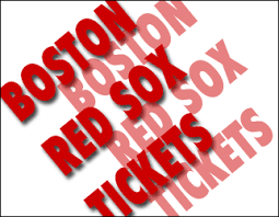  Boston Red Sox Tickets