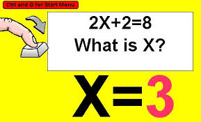      image of  algebra   screen shot