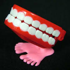My friend s teeth are all starting