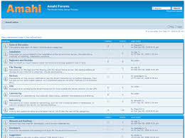 The forums are located at