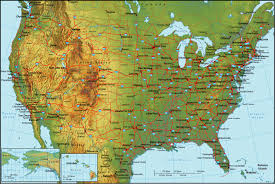 Map of United States and - via Daymix