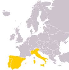 Map of Southern Europe - via Daymix