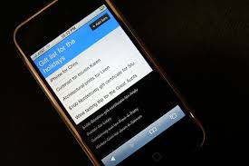 Ta da  List   iPhone