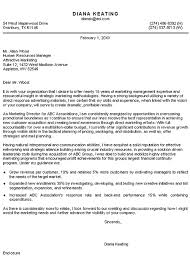 sales marketing  cover letter   sample