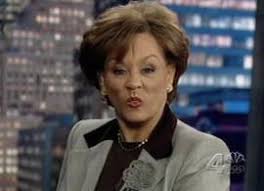  local TV news: Sue Simmons doing 