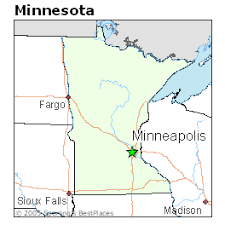 Map Of Minneapolis - via Daymix
