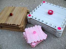   Craft   Stick Jewelry Box