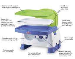Booster seat, tray - via Daymix