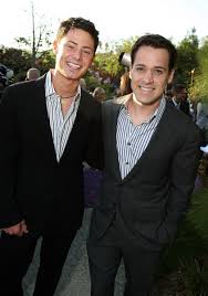   T R Knight   and  Boyfriend   Mark    