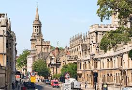 View down  Oxford   Street