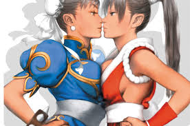 Chun Li and Mai have a boob