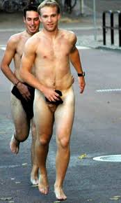      as sexy  studs   strip off their    