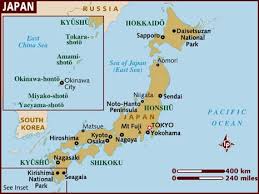 Map of Japan - via Daymix