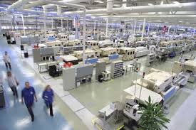a Nokia factory.