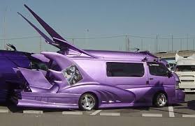 Extreme Japanese custom vans