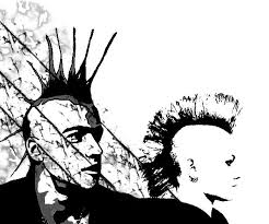 Punk Rock 22 Myspace Layout - via Daymix