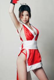 《拳皇》不知火舞热辣cosplay_07
