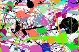 Jackson Pollock's work - via Daymix