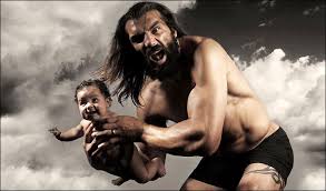 French monster EATS babies!