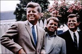  with Robert and Ted Kennedy at 