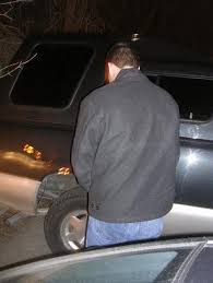Um Dave... why are you peeing