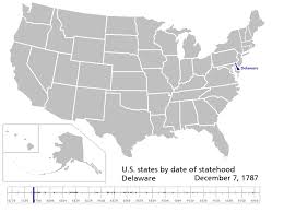 U.S. states by date of - via Daymix