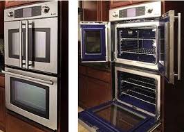 door double wall oven from