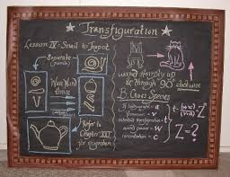 Transfiguration  Chalkboard  