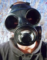 Mask  Sid   wears a variety of gas    