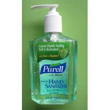 out the hand sanitizer to - via Daymix
