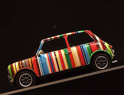 Paul Smith's trademark stripes