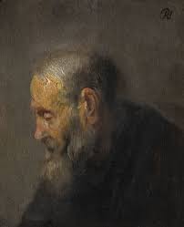 Study of an Old Man in Profile