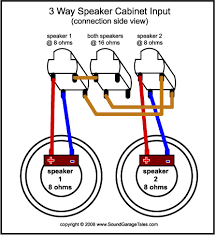 3 Way Speaker Cabinet Input