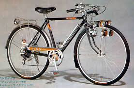 自転車に