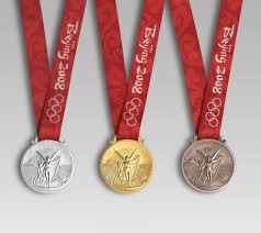 the Olympic gold medals - via Daymix