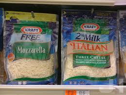 kraft shredded cheese old - via Daymix