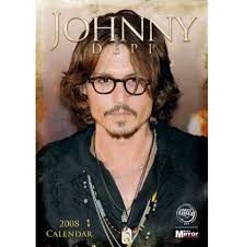 Image photo of <b>Johnny Depp</b> Calendar Picture