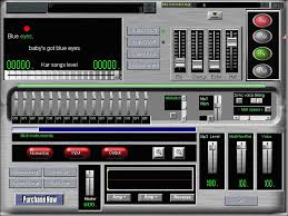 in karaoke software and it