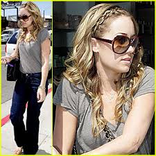 Image <b>Lauren Conrad</b> gets her hair done at <b>...</b> Picture