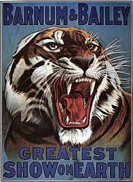 Barnum Bailey Ferocious Tiger