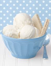 I have had  ice cream   on the brain    