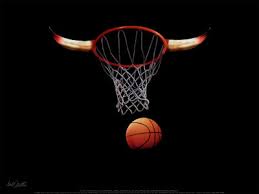   Basketball   Art Print by Scott Mutter